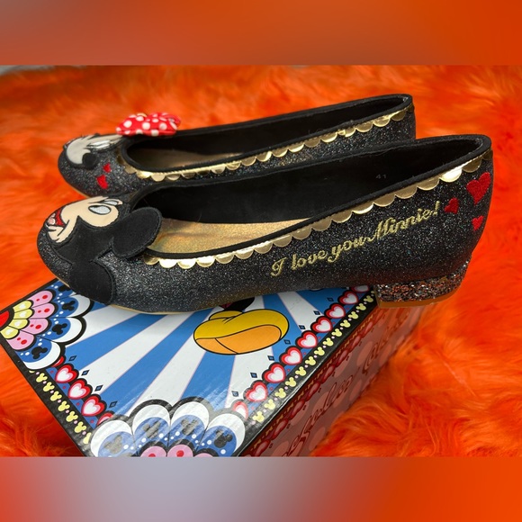 Irregular Choice Disney Mickey and Minnie Flats size 41 - Picture 9 of 14